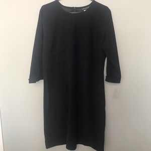 Principal Faux Suede L/s Sheath Dress